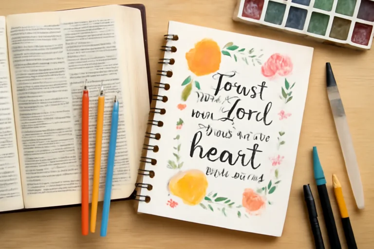 bible journaling ideas for your spiritual walk