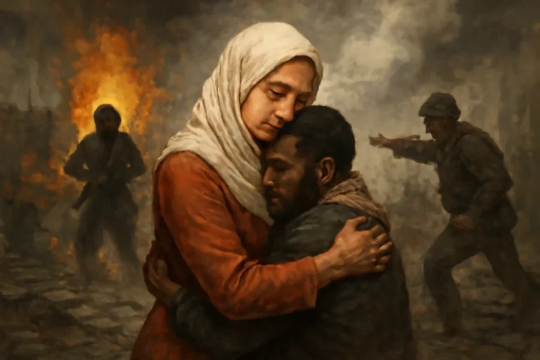 choose love in the midst of evil and violence