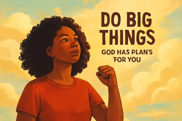 Big Things Ahead: God's Plans for Your Life do big things god has plans for you