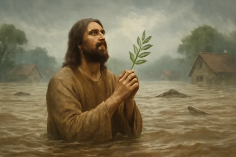 Floodwaters Ask for the Olive Leaf floodwaters ask god for olive leaf