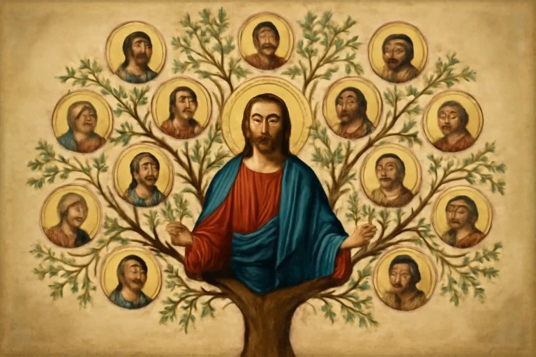The Family Tree of Jesus: A Genealogical Journey from Abraham to Mary jesus family tree