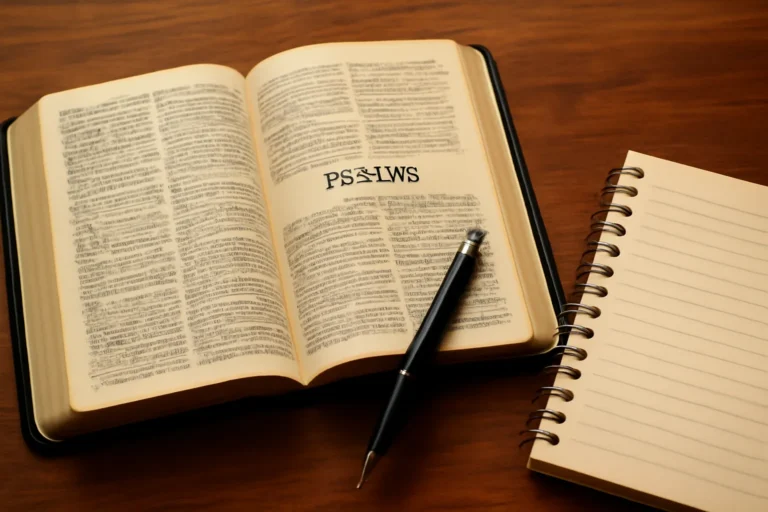 key takeaways from psalms