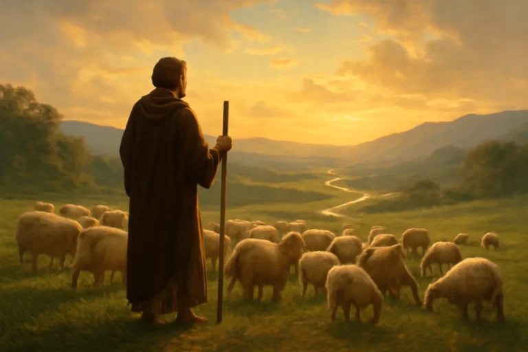The Lord is my shepherd psalm 23