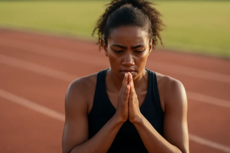 race not over god give me strength