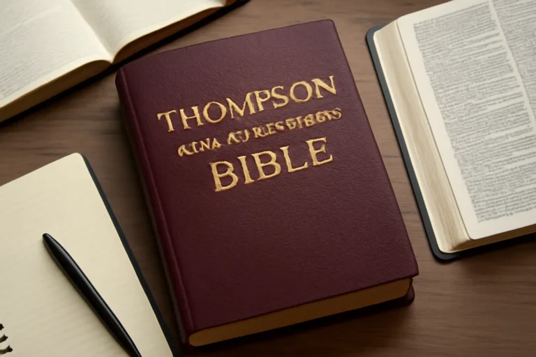 thompson chain reference bible for small group study