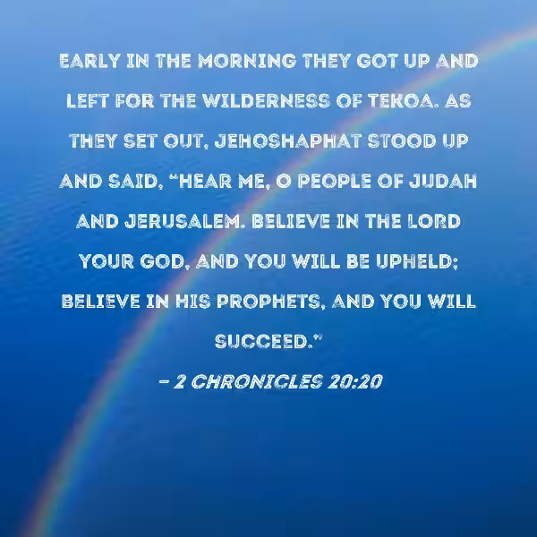 2 Chronicles 20 Sermon Outline: Finding Victory Through Praise and Trust