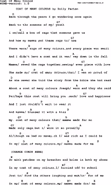 Coat of Many Colours Lyrics Joseph: Unpacking the Family Drama