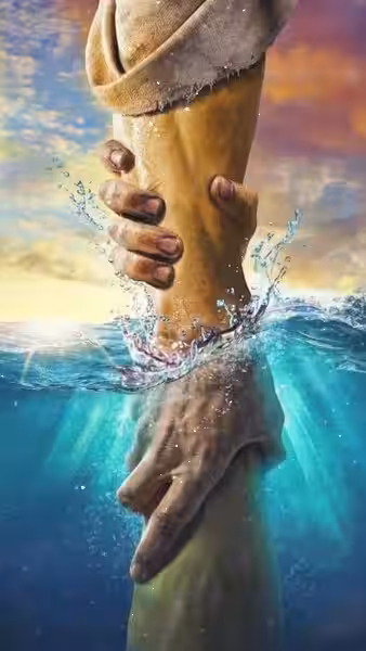 Jesus Reaching in the Water: A Powerful Symbol of Salvation