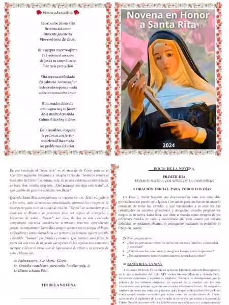La Novena a Santa Rita: Una Oración para Causas Imposibles La Novena a Santa Rita: Una Oración para Causas Imposibles