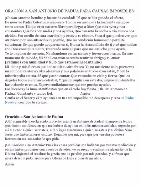 San Antonio de Padua: Oraciones para Encontrar y Fortalecer el Amor
