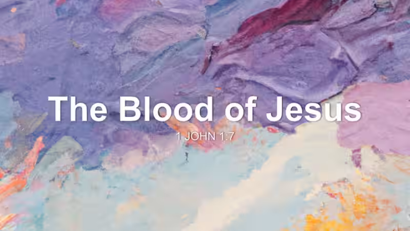 Sermon on the Blood of Jesus: Understanding its Profound Significance Sermon on the Blood of Jesus: Understanding its Profound Significance