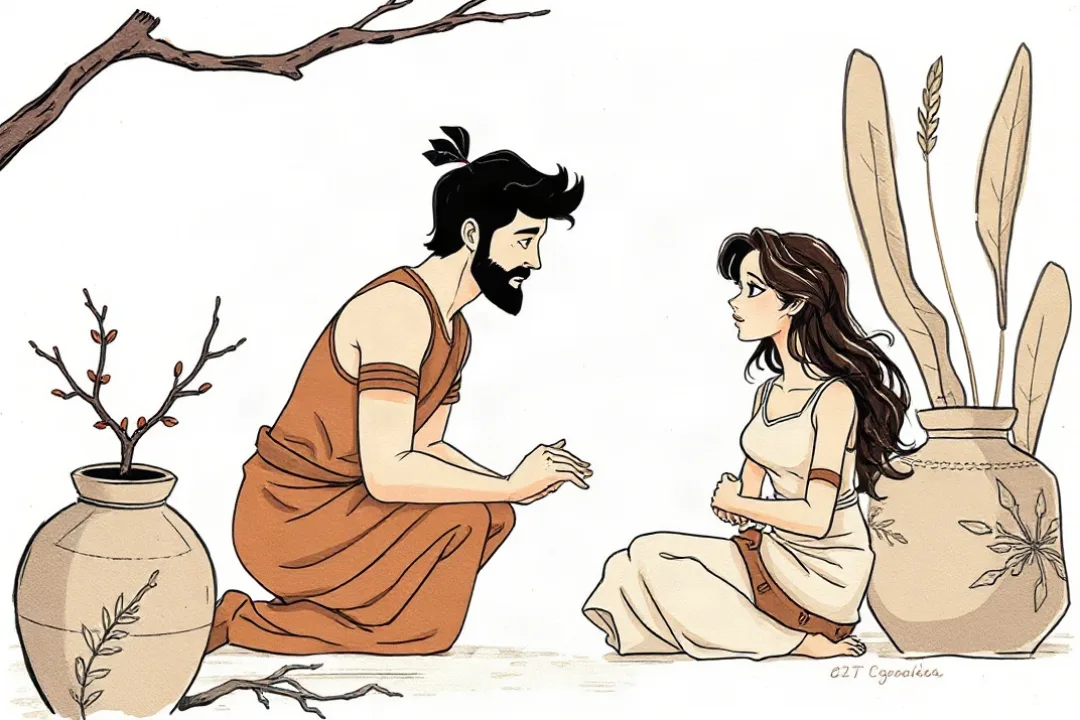 Morfeo y su Amada: Un Mito Griego de Amor trágico y Pérdida eterna